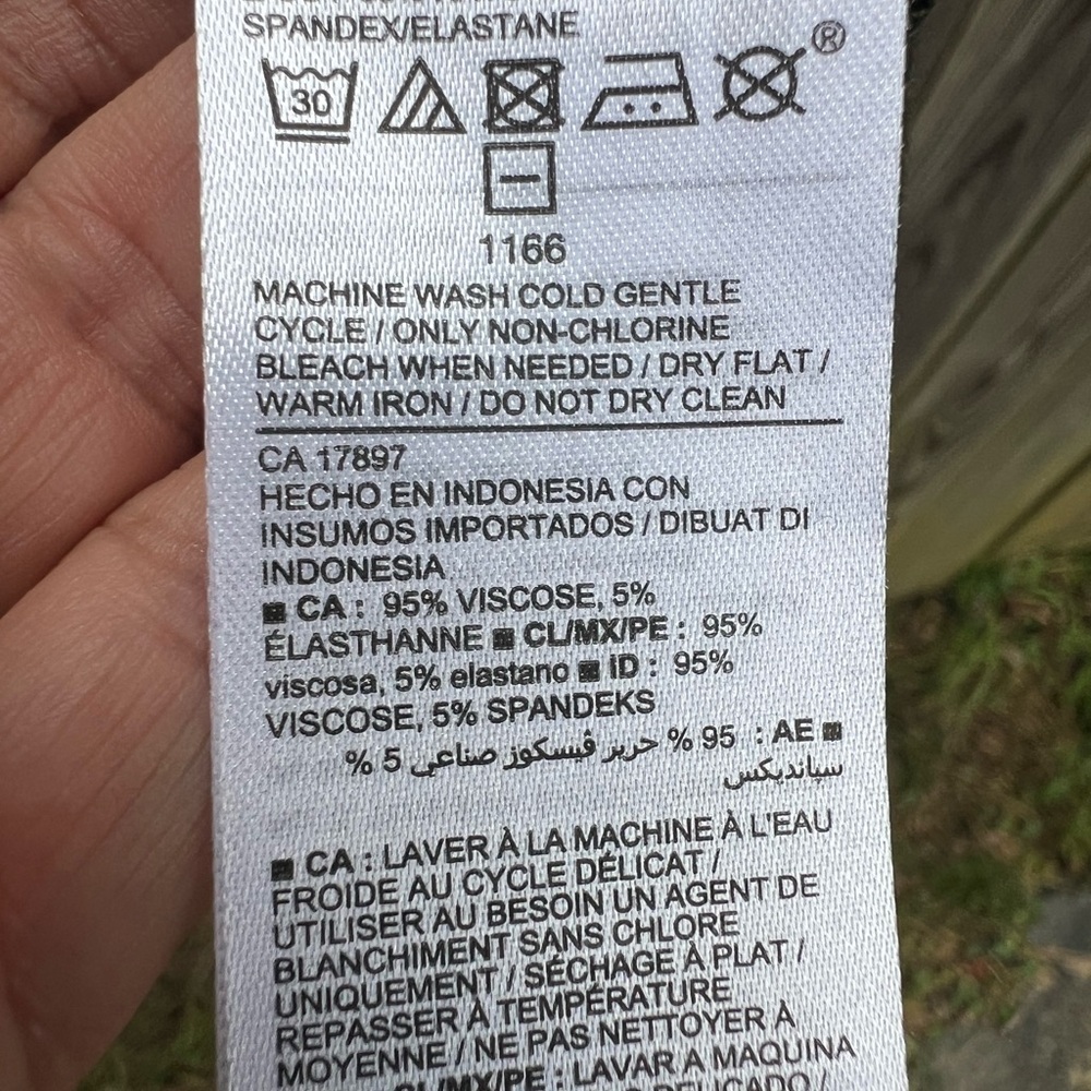 Old Navy Army Green and Black Stripe Swing Dress size Med - Picture 6 of 11